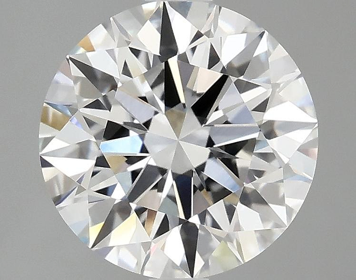 2.52 Carat Round Shaped Ideal Cut VVS2 IGI Certified Lab Grown Diamond