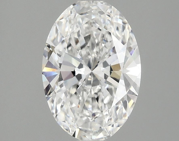 2.01 Carat Oval Shaped Ideal Cut VVS2 IGI Certified Lab Grown Diamond
