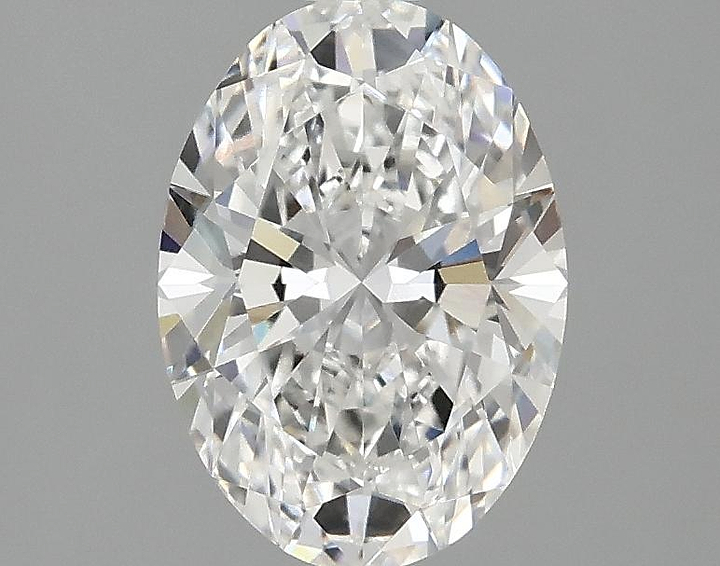 1.58 Carat Oval Shaped Ideal Cut VVS2 IGI Certified Lab Grown Diamond