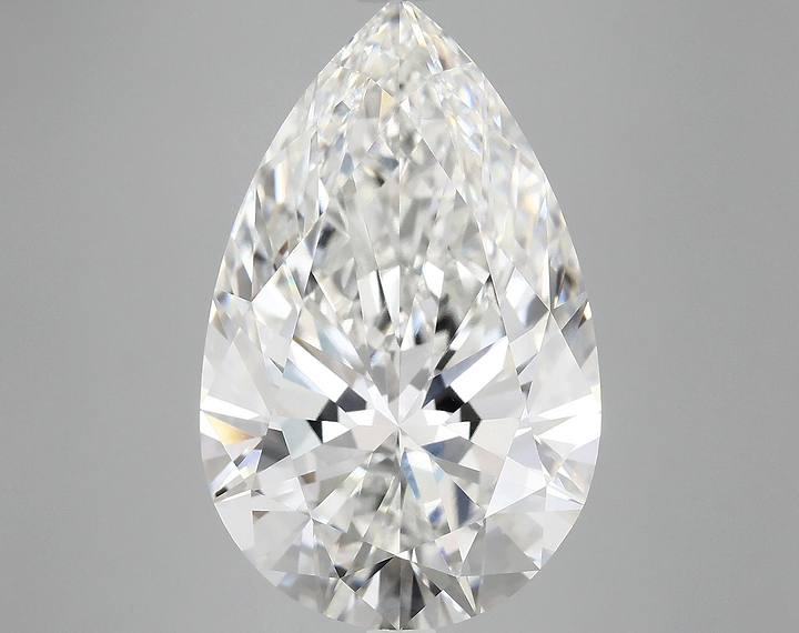 9.7 Carat Pear Shaped Ideal Cut VVS2 IGI Certified Lab Grown Diamond