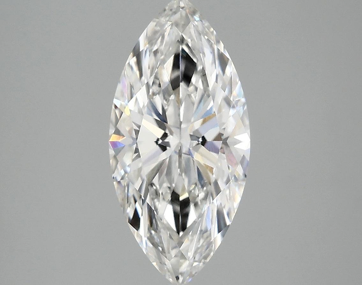 2.07 Carat Marquise Shaped Excellent Cut VVS2 IGI Certified Lab Grown Diamond