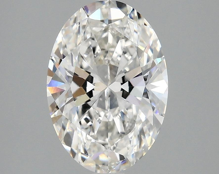 2.05 Carat Oval Shaped Ideal Cut VVS2 IGI Certified Lab Grown Diamond
