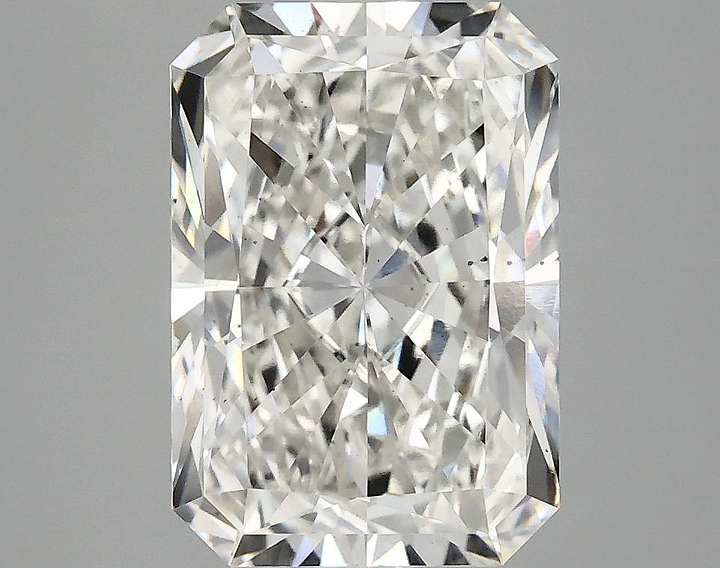 3.58 Carat Radiant Shaped Ideal Cut SI1 IGI Certified Lab Grown Diamond