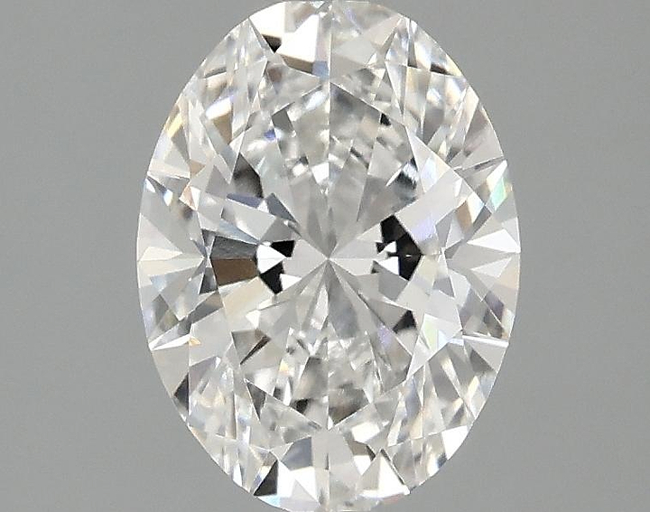 1.5 Carat Oval Shaped Excellent Cut VVS2 IGI Certified Lab Grown Diamond
