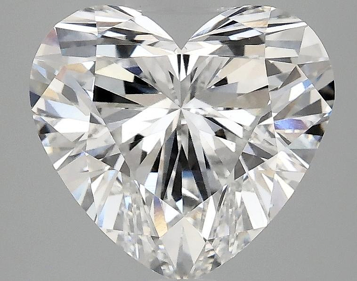 2.98 Carat Heart Shaped Ideal Cut VS1 IGI Certified Lab Grown Diamond