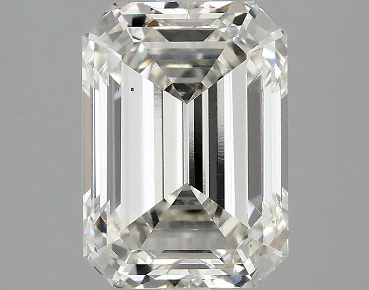2.87 Carat Emerald Shaped Excellent Cut VS1 IGI Certified Lab Grown Diamond