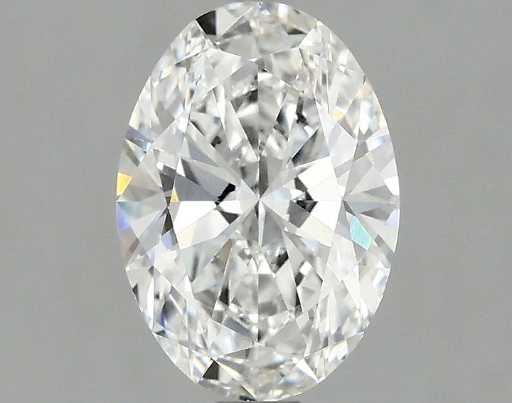 1.47 Carat Oval Shaped Ideal Cut VVS2 IGI Certified Lab Grown Diamond