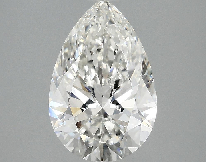 2.51 Carat Pear Shaped Excellent Cut VVS2 IGI Certified Lab Grown Diamond