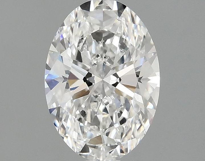 1.57 Carat Oval Shaped Ideal Cut VVS2 IGI Certified Lab Grown Diamond