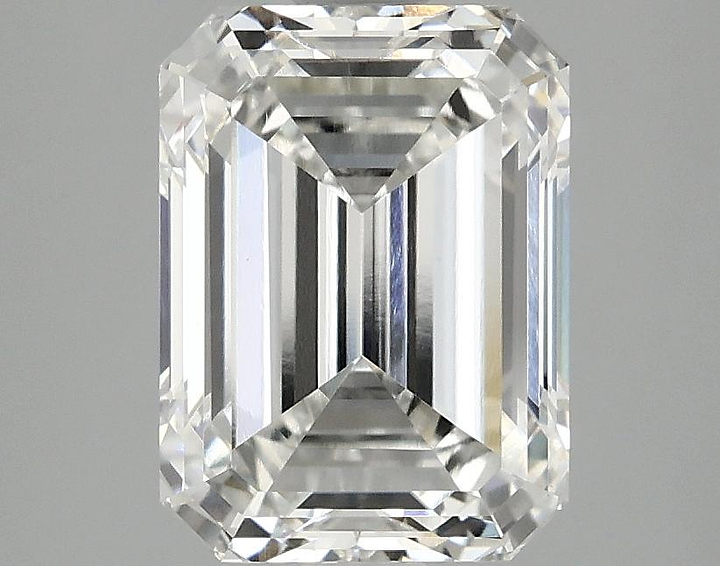 3.05 Carat Emerald Shaped Excellent Cut VS1 IGI Certified Lab Grown Diamond