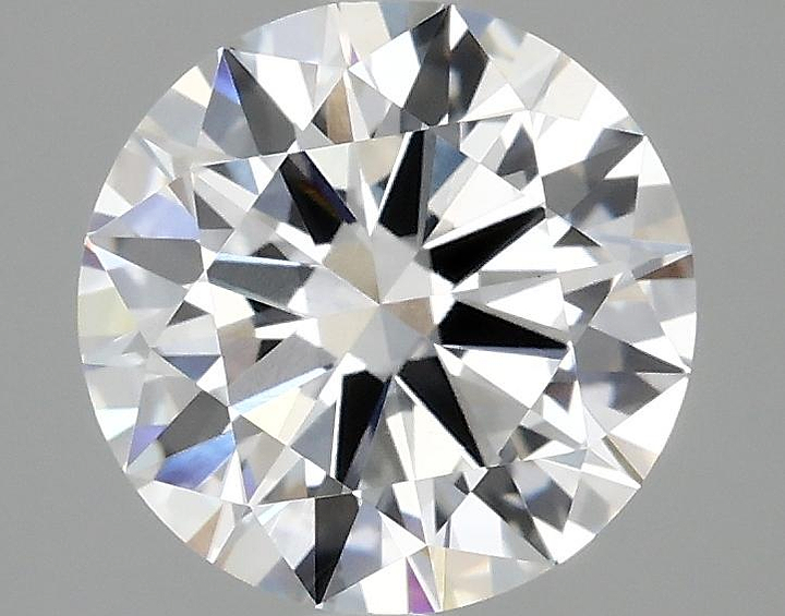 2.05 Carat Round Shaped Ideal Cut VVS2 IGI Certified Lab Grown Diamond