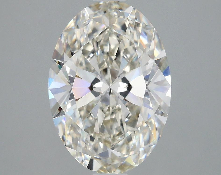 2.52 Carat Oval Shaped Ideal Cut VVS2 IGI Certified Lab Grown Diamond