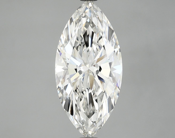 3.01 Carat Marquise Shaped Excellent Cut VVS2 IGI Certified Lab Grown Diamond