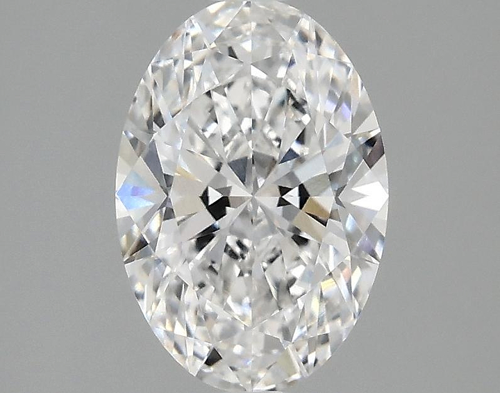 1.55 Carat Oval Shaped Ideal Cut VVS2 IGI Certified Lab Grown Diamond