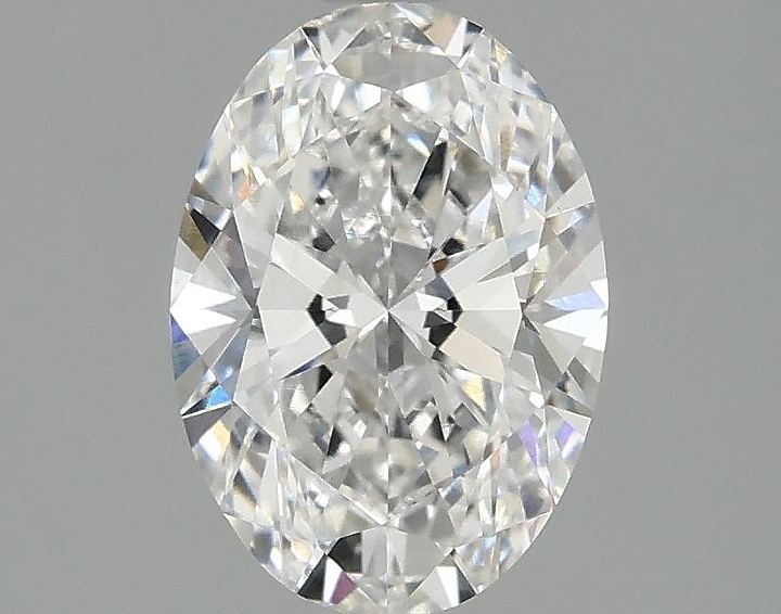 1.53 Carat Oval Shaped Ideal Cut VVS2 IGI Certified Lab Grown Diamond