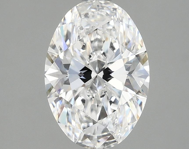 2.02 Carat Oval Shaped Ideal Cut VVS2 IGI Certified Lab Grown Diamond