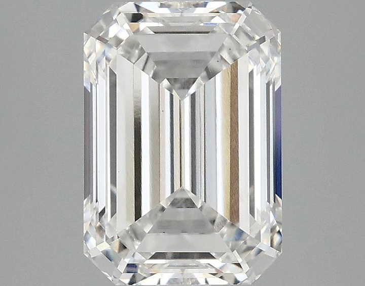 2.98 Carat Emerald Shaped Ideal Cut VS1 IGI Certified Lab Grown Diamond