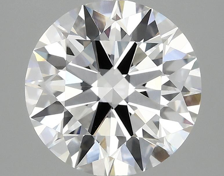 2.85 Carat Round Shaped Ideal Cut VVS2 IGI Certified Lab Grown Diamond