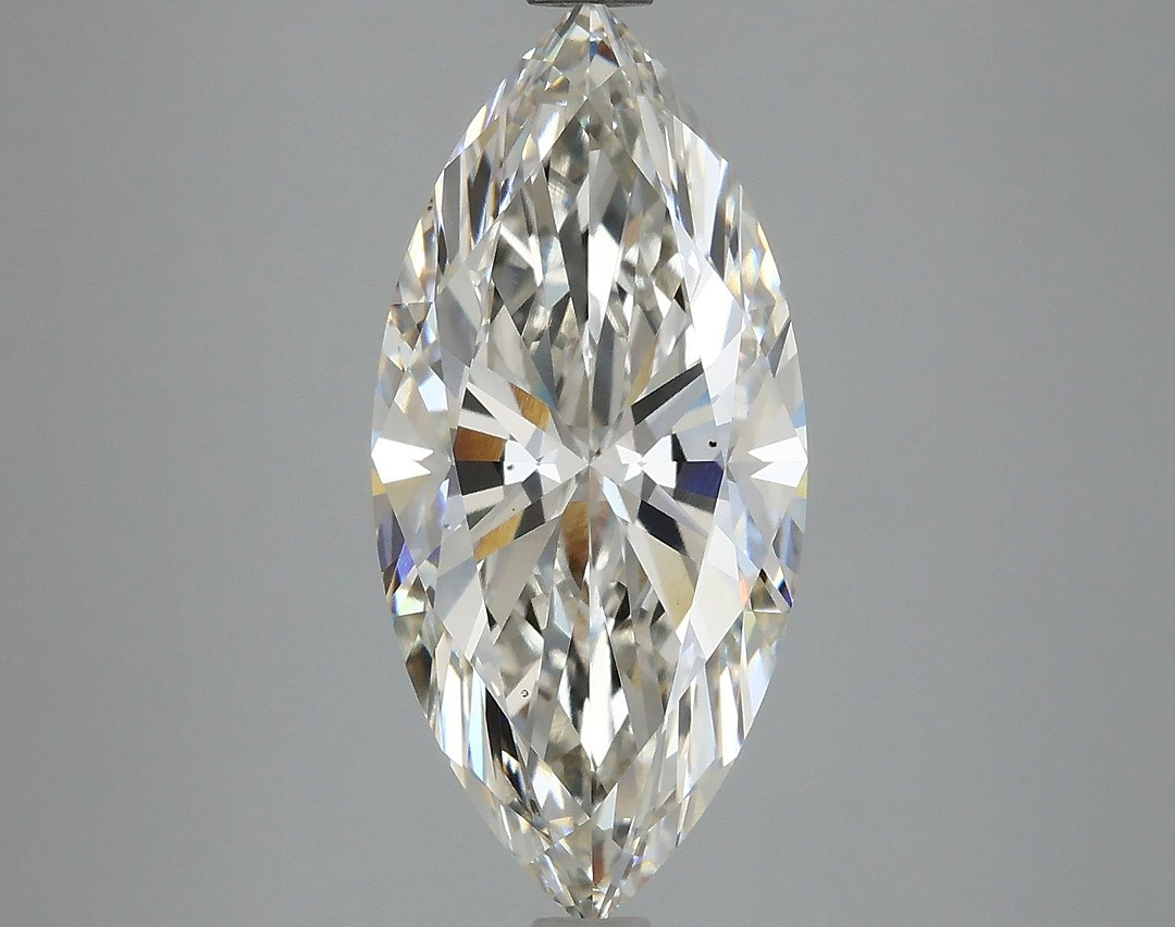 3.87 Carat Marquise Shaped Excellent Cut VS1 IGI Certified Lab Grown Diamond