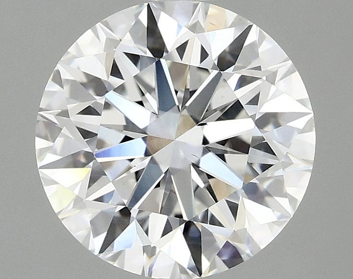 2.55 Carat Round Shaped Excellent Cut VS1 IGI Certified Lab Grown Diamond