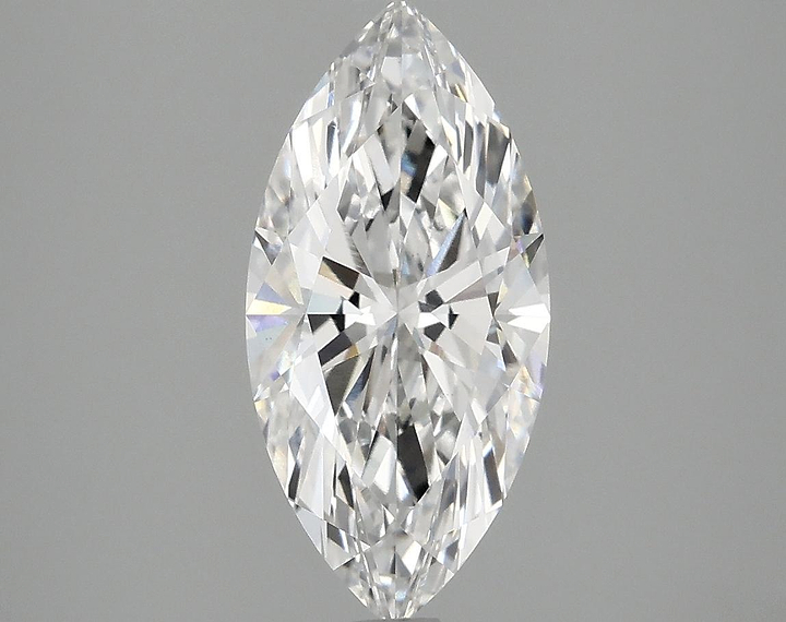 2.1 Carat Marquise Shaped Excellent Cut VS1 IGI Certified Lab Grown Diamond