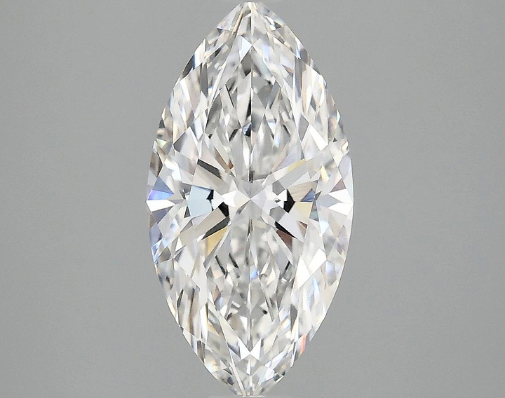 2.09 Carat Marquise Shaped Ideal Cut VVS2 IGI Certified Lab Grown Diamond