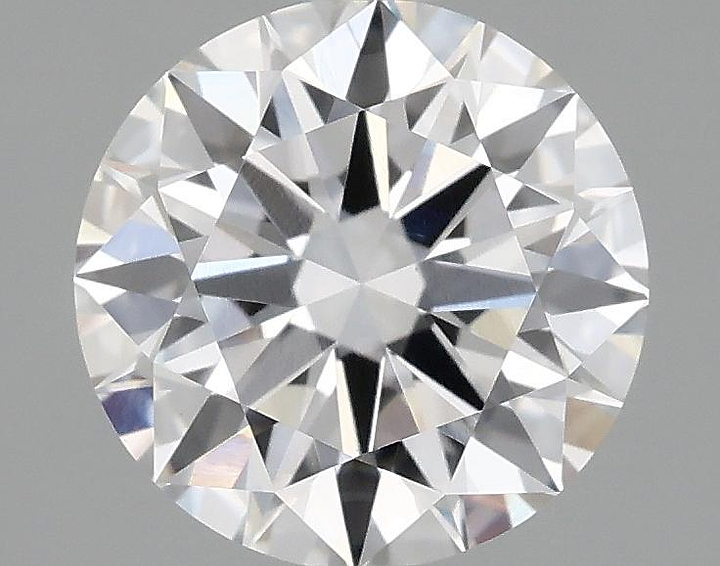 1.58 Carat Round Shaped Ideal Cut VVS2 IGI Certified Lab Grown Diamond