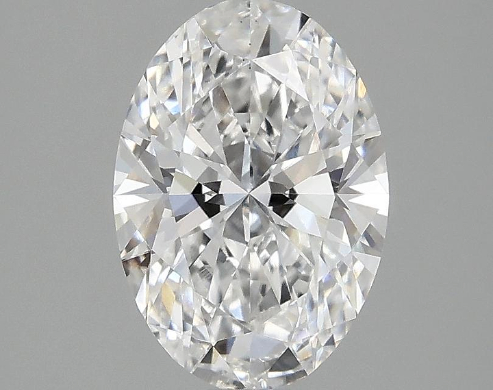 1.53 Carat Oval Shaped Ideal Cut VVS2 IGI Certified Lab Grown Diamond