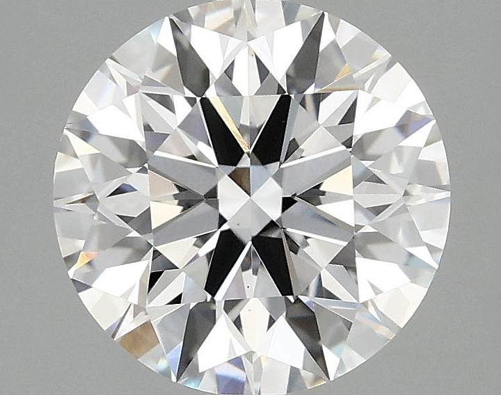 2.54 Carat Round Shaped Ideal Cut VS1 IGI Certified Lab Grown Diamond