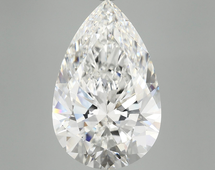 10.18 Carat Pear Shaped Ideal Cut VVS2 IGI Certified Lab Grown Diamond