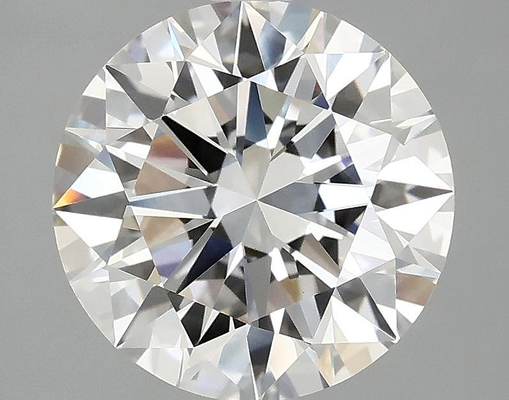 3.09 Carat Round Shaped Ideal Cut VVS2 IGI Certified Lab Grown Diamond