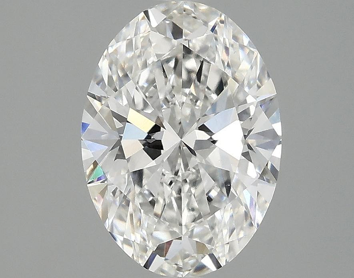 1.82 Carat Oval Shaped Ideal Cut VVS2 IGI Certified Lab Grown Diamond