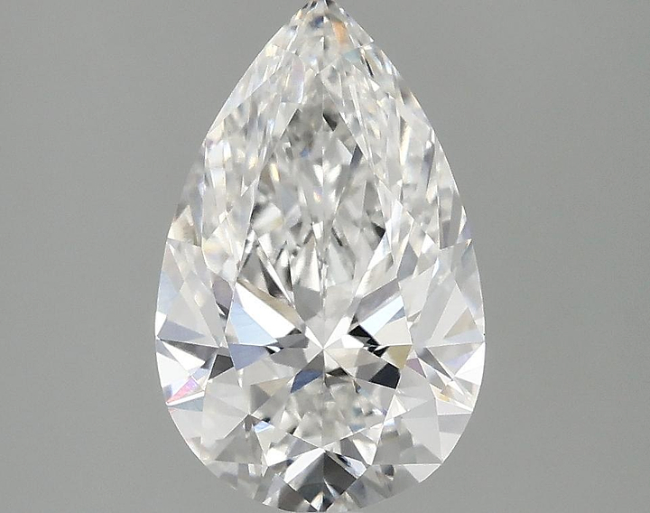 1.99 Carat Pear Shaped Ideal Cut VVS2 IGI Certified Lab Grown Diamond