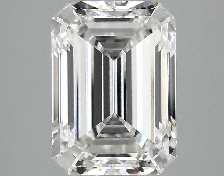 3.19 Carat Emerald Shaped Ideal Cut VVS2 IGI Certified Lab Grown Diamond