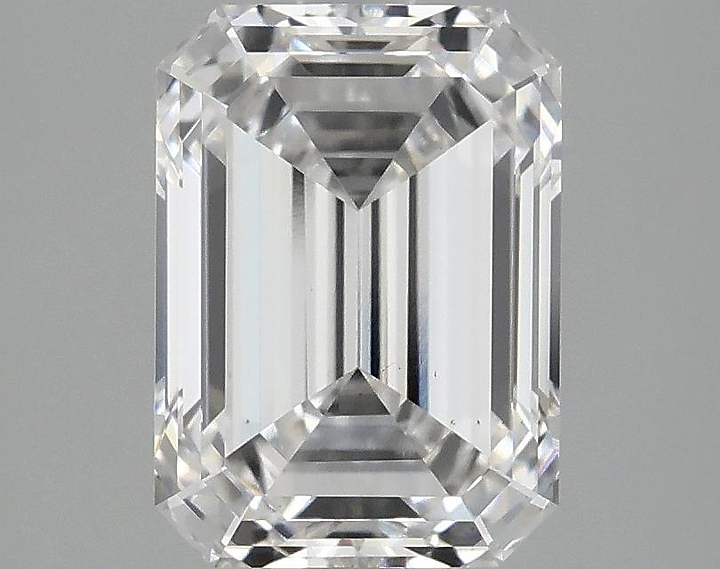 2.59 Carat Emerald Shaped Excellent Cut VS1 IGI Certified Lab Grown Diamond