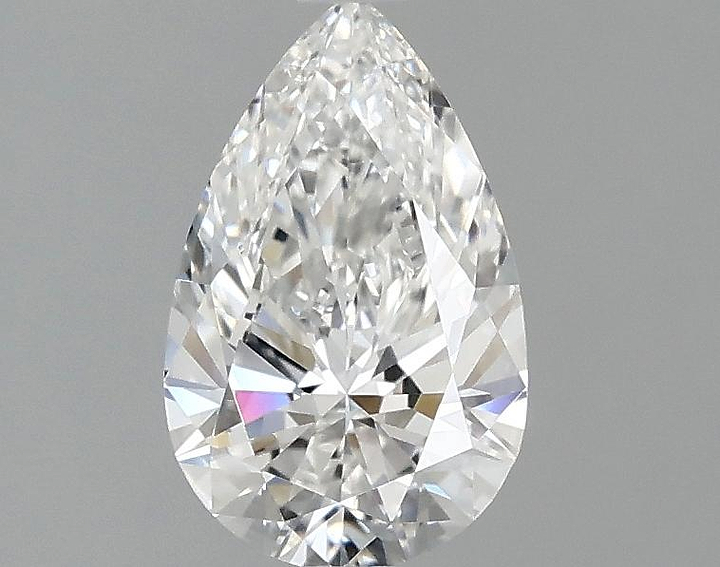 0.97 Carat Pear Shaped Ideal Cut VVS2 IGI Certified Lab Grown Diamond