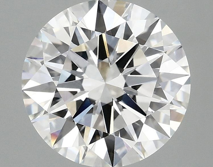 2.54 Carat Round Shaped Ideal Cut VVS2 IGI Certified Lab Grown Diamond