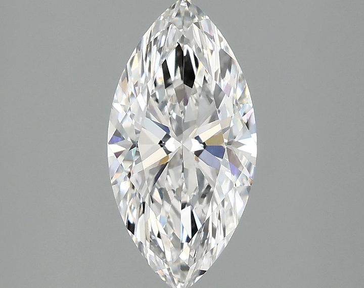 1.58 Carat Marquise Shaped Ideal Cut VVS2 IGI Certified Lab Grown Diamond