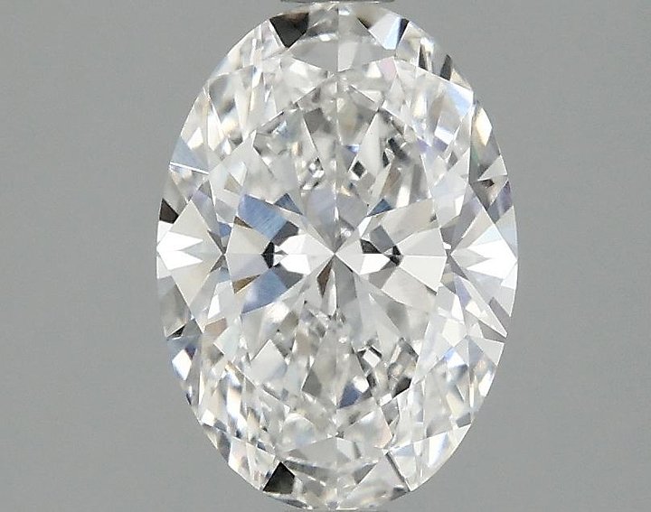 1.5 Carat Oval Shaped Ideal Cut VVS2 IGI Certified Lab Grown Diamond