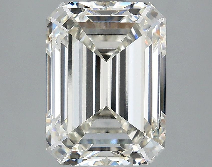 3.08 Carat Emerald Shaped Excellent Cut VS1 IGI Certified Lab Grown Diamond