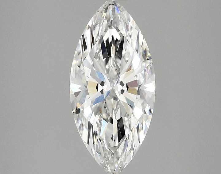 1.58 Carat Marquise Shaped Excellent Cut VS1 IGI Certified Lab Grown Diamond