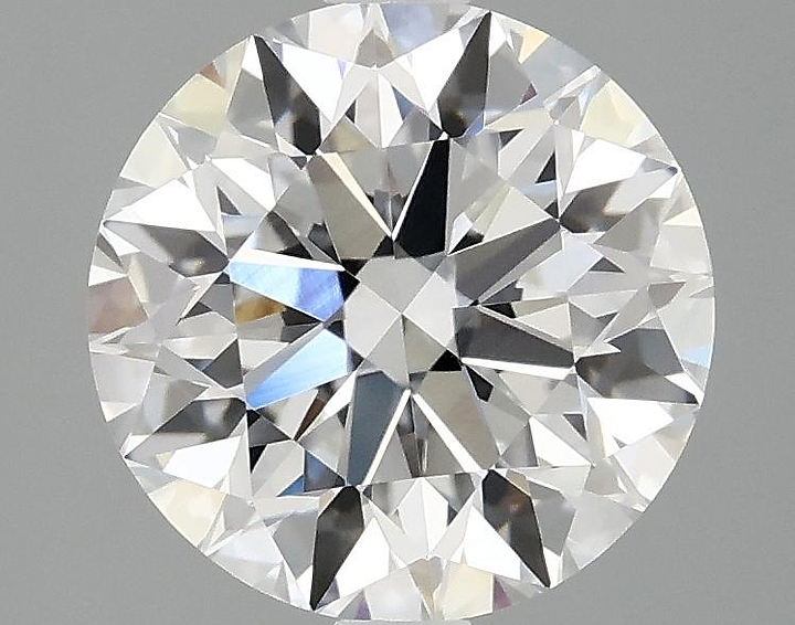 2.57 Carat Round Shaped Excellent Cut VVS2 IGI Certified Lab Grown Diamond