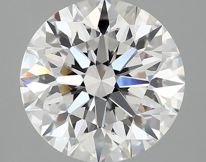 2.57 Carat Round Shaped Excellent Cut VVS2 IGI Certified Lab Grown Diamond