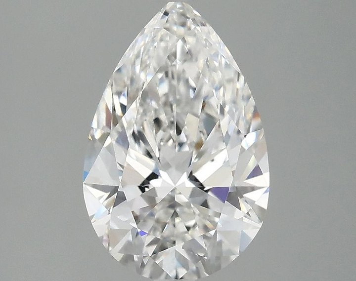 2.1 Carat Pear Shaped Excellent Cut VVS2 IGI Certified Lab Grown Diamond
