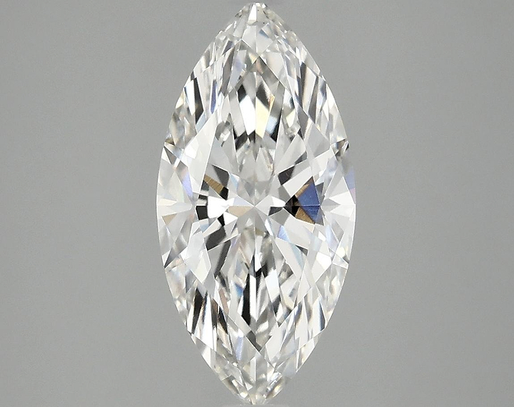 2.05 Carat Marquise Shaped Excellent Cut VVS2 IGI Certified Lab Grown Diamond