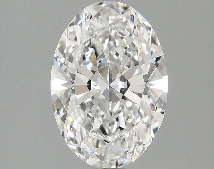 1.59 Carat Oval Shaped Ideal Cut VVS2 IGI Certified Lab Grown Diamond