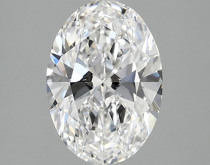 2.0 Carat Oval Shaped Ideal Cut VVS2 IGI Certified Lab Grown Diamond