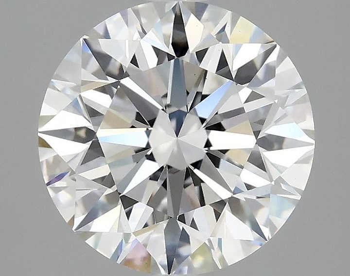 2.84 Carat Round Shaped Excellent Cut VS1 IGI Certified Lab Grown Diamond