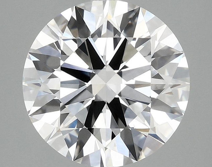 3.03 Carat Round Shaped Ideal Cut VVS2 IGI Certified Lab Grown Diamond