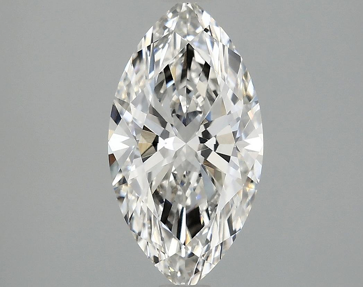 1.93 Carat Marquise Shaped Excellent Cut VVS2 IGI Certified Lab Grown Diamond